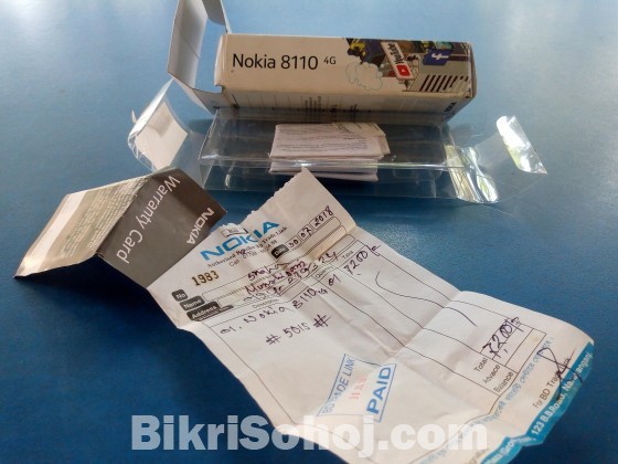 NOKIA 8110 4G SELL OR EXCHANGE